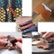 36 Pieces Capital Letters and Numbers Stamp Set, 1/4” / 6mm Alphabet Stamp Tools Set Leather Craft Stamping Tools Leather Art Craft Tool (6mm )